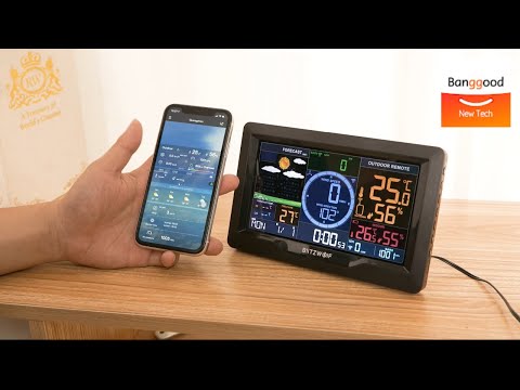 Multi-function Home Weather Station丨BlitzWolf BW-WS03 - Banggood New Tech