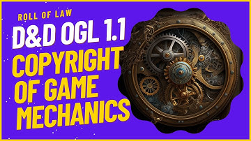Copyright Of Game Mechanics -- What Can Wizards Of The Coast Claim?