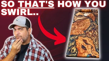 How To Swirl Your Epoxy So It STAYS