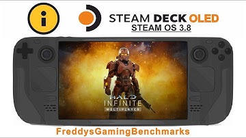 Halo Infinite Multiplayer on Steam Deck OLED with Steam OS 3.8