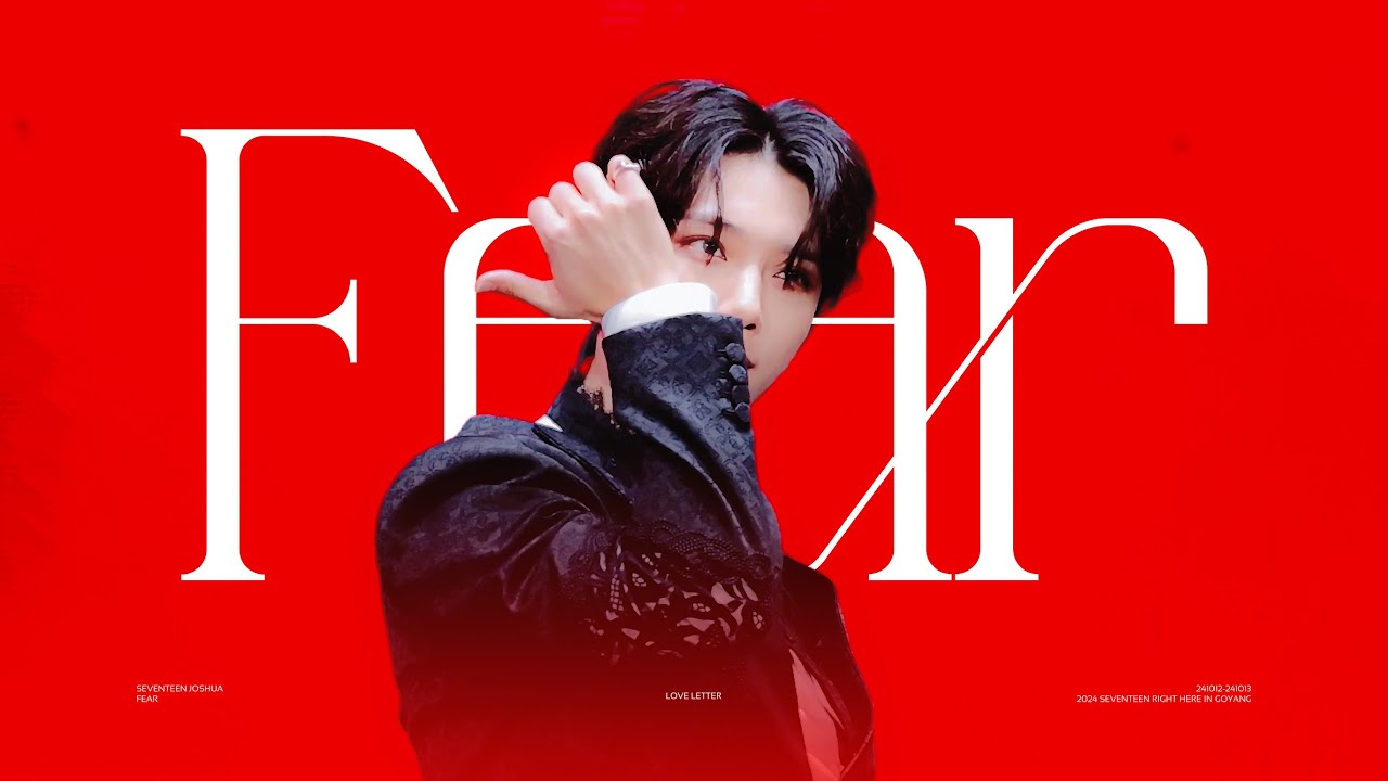 [4K] 241012-241013 SEVENTEEN RIGHT HERE in GOYANG 독 : Fear JOSHUA FOCUS 조슈아 직캠 (Stage Mix)