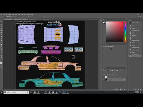 How To Make Vehicle Liveries For Fivem By Code Zanther - roblox police car template