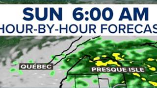 Weekend forecast update