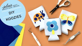 DIY Koozies with EK Success