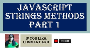 STRING PROPERTIES AND METHODS IN JAVASCRIPT |  RATAN AGARWAL IT INFORMER