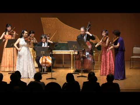 Vivaldi from 4 seasons "Spring" 3 mov Yokohama Baroque K.E. ヴィヴァルディ「春」第３楽章 　横浜バロック室内合奏団　Vn小笠原伸子
