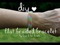 Flat Braid Waxed String Friendship Bracelets | Tutorial Inspired by Pura Vida Bracelets!