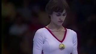 Nadia Comaneci - 1980 Moscow Compulsory BB (10.00)