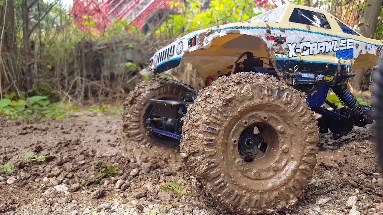 Wie Bekomme Ich Mein Auto Aus Dem Schlamm Mit dem RC Auto durch den Schlamm - YouTube