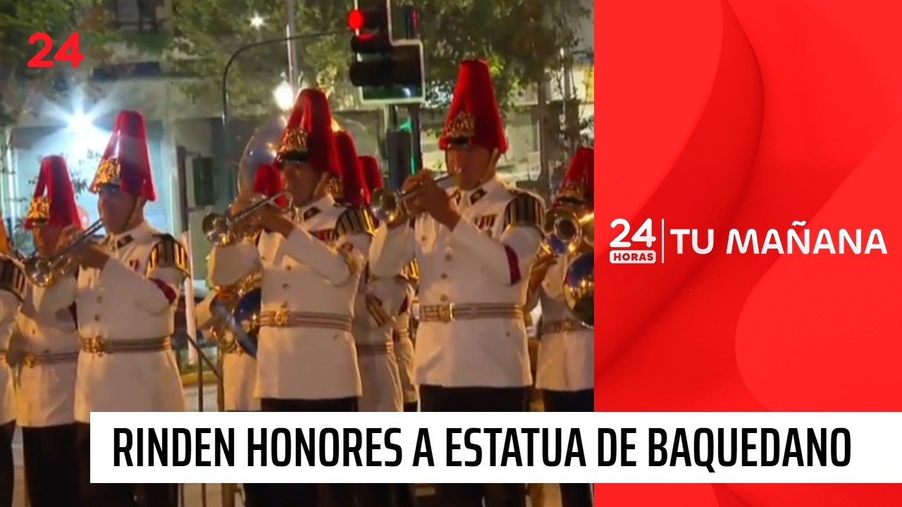 El video del himno nacional en Plaza Italia tras regreso de estatua de Baquedano