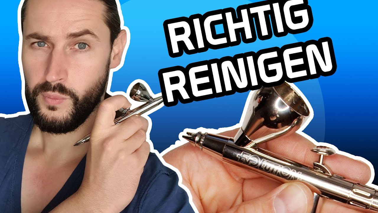 So reinigt ihr eure AIRBRUSH! | Tutorial | DICED