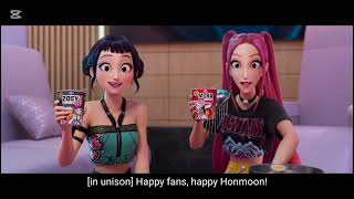 KPOP Demon Hunters (2025) The Huntrix On The Plane