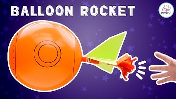 Balloon Rocket | Rocket Balloons Experiment