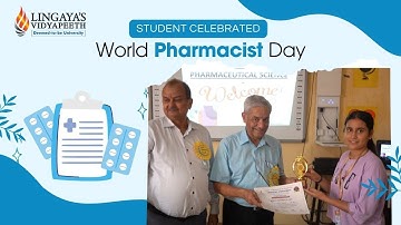 Student Celebrated World Pharmacist Day | Vidyapeeth Event Highlights