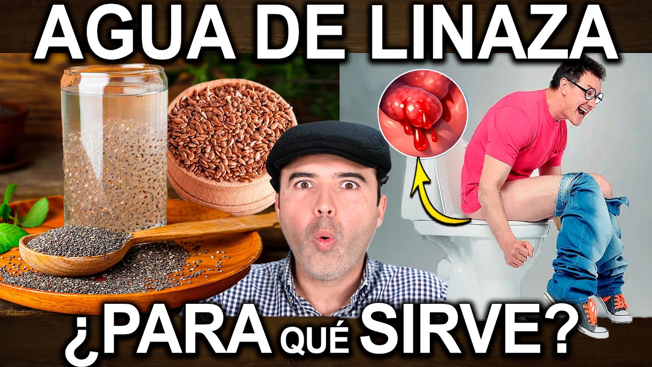 AGUA DE LINAZA EN AYUNAS TODOS LOS DIAS - Para Que Sirve El Lino? Beneficios Y Contraindicaciones