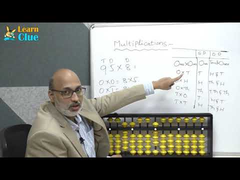 Abacus - Multiplication sums