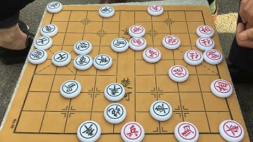 Cờ Tướng Đường Phố Trung Quốc - Cờ Tướng Vỉa Hè, Mãn Nhãn Hai Lão Tướng Giang Hồ Đại Chiến Nảy Lửa