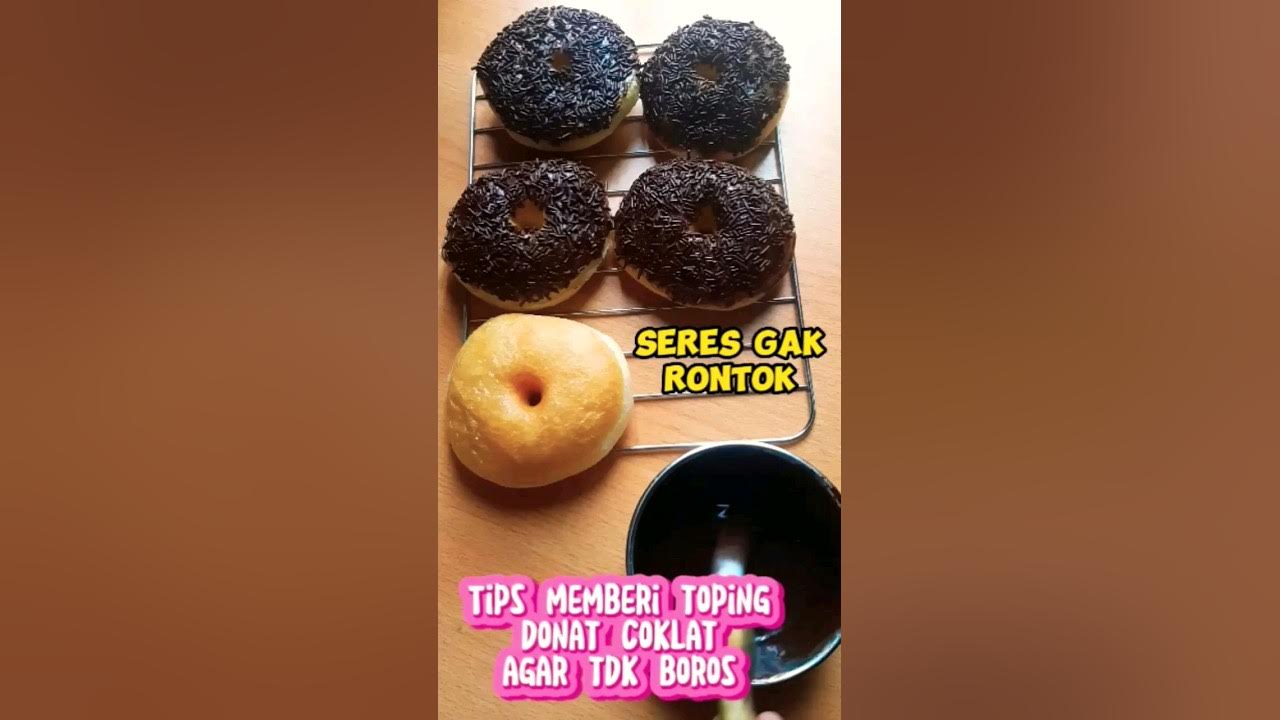 TIPS HEMAT PENGGUNAAN COKLAT UNTUK TOPING DONAT #tipstopingdonat #hematcoklat TIPS HEMAT PENGGUNAAN COKLAT UNTUK TOPING DONAT #tipstopingdonat #hematcoklat