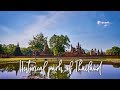 Historical parks of Thailand 4k...