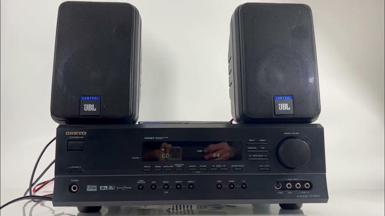 Onkyo TXSR501 6 Channel AV Receiver YouTube