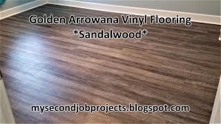 Golden Arrowana Vinyl Floor Installation Homeimprovement Flooring Vinylfloor You