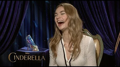 CINDERELLA interviews - Lily James, Richard Madden...