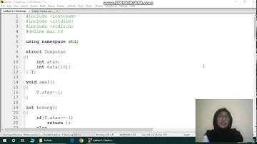 Program Sederhana C++ Stack dan Queue (Part. 1)