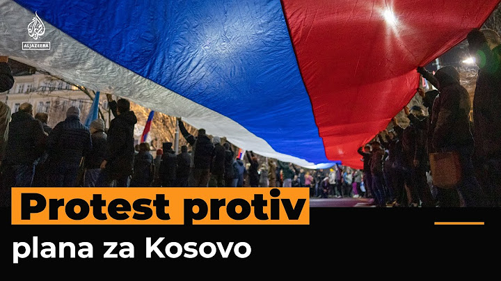 U centru Beograda protest protiv prihvatanja nemačko-francuskog plana za Kosovo