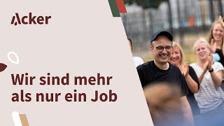 Acker Mehr Als Nur Ein Job