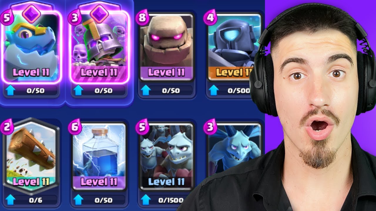 СЪЗДАДОХ GOLEM DECK - CLASH ROYALE 20 WIN CHALLENGE