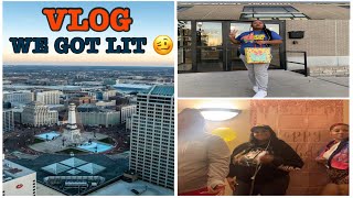 VLOG| I WENT TO INDIANAPOLIS FOR MY COUSIN BIRTHDAY 🥳