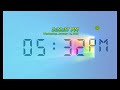 🕒 Digital Clock Show on Desktop (Windows PC) | Easy Setup & Customization 2025