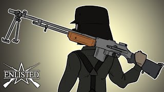 Final Form BAR - Enlisted (M1918A2 BAR LMG review + gameplay)