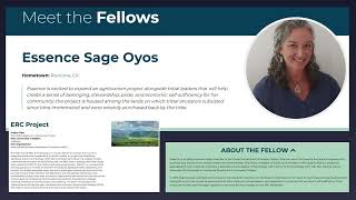 Essence Sage Oyos / The Golden Eagle Farm Agritourism Project - ERC Final Capstone Reflection