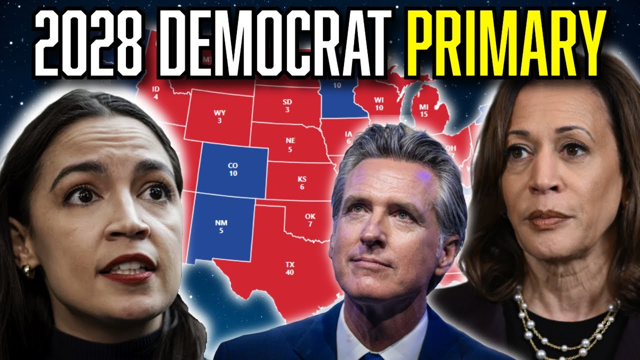 A *CRAZY* Early Look at Who Could Win The 2028 Democratic Primary - YouTube