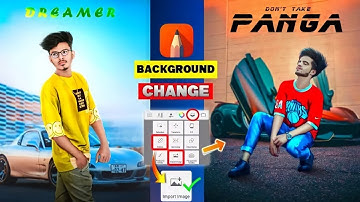 Autodesk Sketchbook Background Change Editing // Photo Ka Background Kaise Change Kare Sketchbook