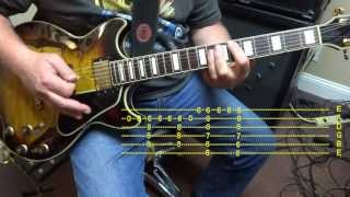 Miniatura del video "Fooled Around And Fell In Love Cord Tab Lesson And Cover Part 1"