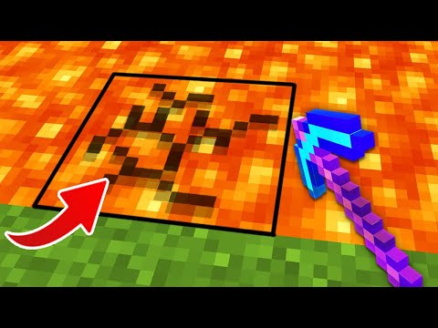 Minecraft ama HER ŞEYİ KAZABİLİYORUM