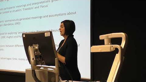 An Introduction to the use of Vignettes in Qualitative Research - Drs Debra Gray and Helen Malson