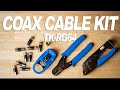 Jonard tools coax cable kit tkrg64 product