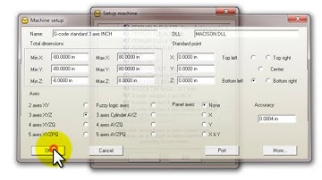 Usiner avec ArtClip3D - CNC Software - How to install a machine to run with ArtClip3D?