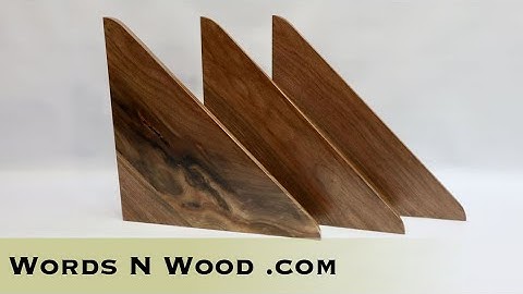 Floating Walnut Shelves and LOOK AT THAT GRAIN // WnW 217