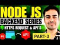 Node Js Series:  HTTP Headers, Status Codes in Hindi