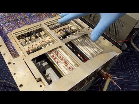 Apollo Guidance Computer Part 14 Bringing Up Fixed Rope Memory