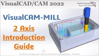 VisualCAD/CAM 2022: Introduction to 2½ Machining screenshot 5