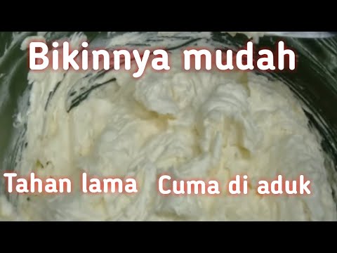 Cara Bikin Butter Cream Untuk Olesan Donat