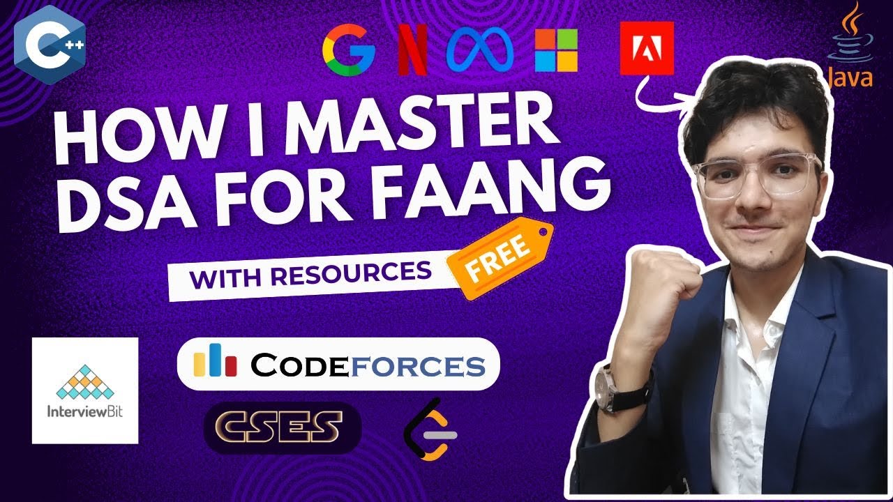 Master DSA for FAANG & Product-Based Companies | 2025 Complete Roadmap ...
