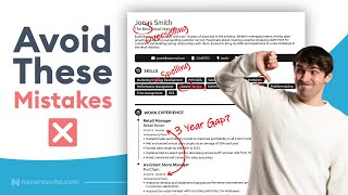 13 Resume Mistakes You're Probably Making Right Now 13 Resume Mistakes You're Probably Making Right Now
