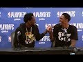 FUNNY &quot;I Promise We tried&quot; - Lou Williams and Patrick Beverley On guarding Kevin Durant