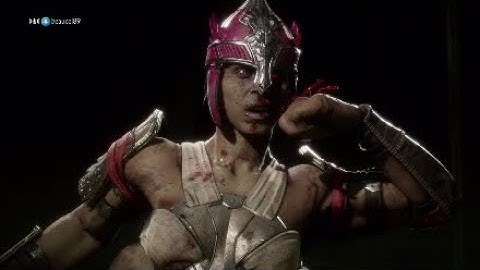 SHEEVA SPLITS YOU IN HALF WITH SICK SHIELD TOSS BRUTALITY! - MORTAL KOMBAT 11: SHEEVA GAMEPLAY